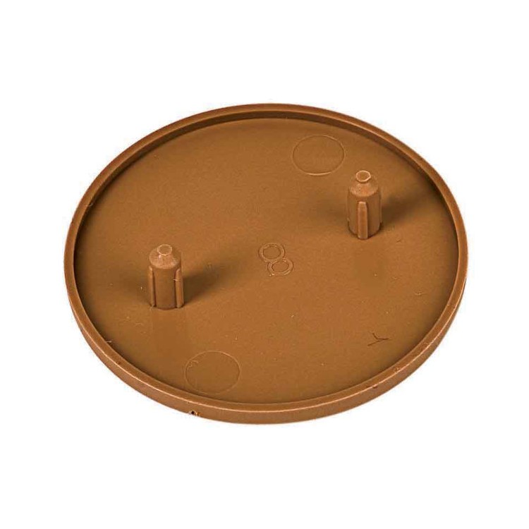 1 - 10 schroefafdekkappen voor ronde meubelbevestigingen